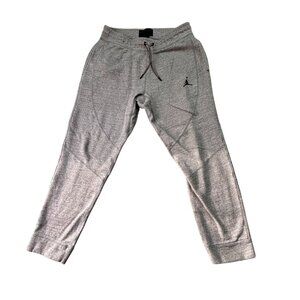 NEW Jordan Men's Heather Gray Jogger Sweatpants Size L  NEW